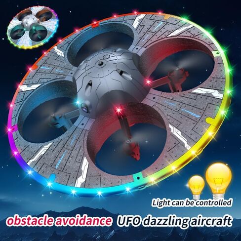 Round Foam UFO Drone with Camera, FPV Quadcopter for Beginners in Kuwait