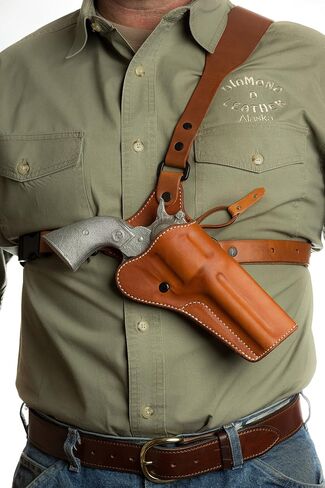 Diamond D Leather – Guides Choice Chest Holster – Ruger Blackhawk 4 5/8" in Kuwait