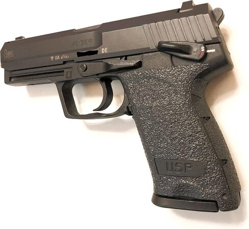 Handleitgrips Compatible for Heckler & Koch USP 9/40, Textured Rubber in Kuwait