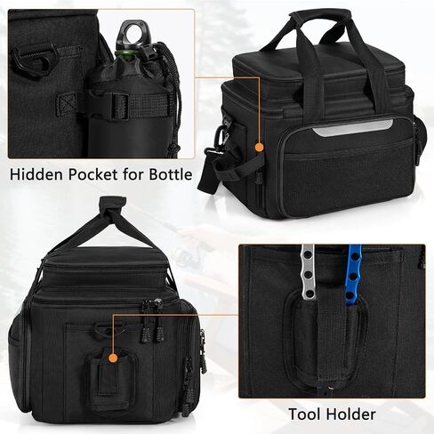 Fishing Tackle Bags with 4 * 3600 Tackle Trays & Strap (Black) in Kuwait
