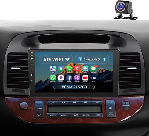Leadfan Car Stereo for Toyota Camry 2002 2003 2004 2005 2006 Radio Upgrade in Kuwait