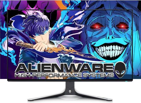 Alienware 27" 280Hz QHD Gaming Monitor | Fast IPS Nano Color, 1ms GtG, G-Sync Compatible, FreeSync Premium Pro, VESA HDR600, 95% DCI-P3, Height/Tilt/Swivel/Pivot Stand in Kuwait