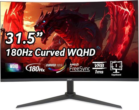 Acer Nitro Gaming Monitor XZ320QU S3bmiiphx (Renewed) in Kuwait