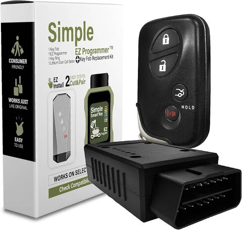 Smart Key Fob Replacement for 2005 2006 2007 2008 Lexus ES350 IS250 IS350 GS300 GS350 GS430 GS450h GS460 LS460 LS600h 271451-0140 HYQ14AAB Keyless Entry 4 Buttons 315MHz in Kuwait