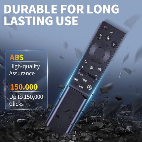 Voice Replacement Remote Control for Samsung Class Mini LED M80H M90H Series TV (55/65/75/85/100 Inch Vision AI Smart TV) 55M80H, 65M80H, 75M80H, 85M80H, 65QN80H, 100M90H in Kuwait