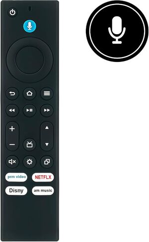 New Replacement Voice Remote Control fit for Hisense Smart TV 43QD6QF in Kuwait