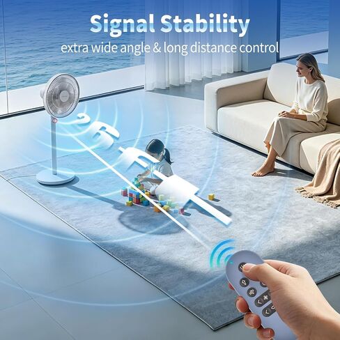 Replacement Remote Control for Shark FlexBreeze Pro Mist Fan, Models FA302, Indoor & Outdoor Use, Grey in Kuwait