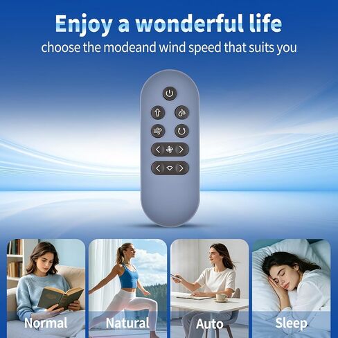 Replacement Remote Control for Shark FlexBreeze Pro Mist Fan, Models FA302, Indoor & Outdoor Use, Grey in Kuwait