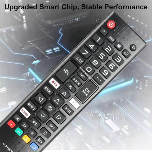 AKB75675304 New Replaced Remote Control for LG Smart TV 55UM69 32LM570BPUA 32LM620BPUA 43LM5700PUA 43UM7300PUA 43LM6300PUB 32LM5620BPUA 55UM6900PUA 49UM7100PUA with Two Batteries in Kuwait