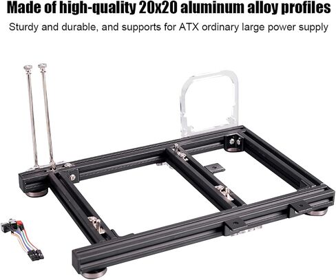 DIY Open Frame Aluminum Alloy Computer Case for ITX, with ATX in Kuwait