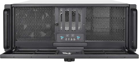 Casafoyer Technology 4U Rackmount Server Chassis with 3 X 5.25 Front Bays with CEB/ATX/mATX/Mitx Support RM400 Cases SST-RM400 - Pack of 2 in Kuwait