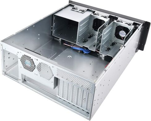 Casafoyer Technology 4U Rackmount Server Chassis with 3 X 5.25 Front Bays with CEB/ATX/mATX/Mitx Support RM400 Cases SST-RM400 - Pack of 2 in Kuwait