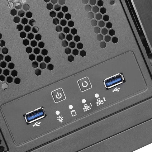 Casafoyer Technology RM41-506 4U rackmount Server case with six 5.25" Drive Bays, SST-RM41-506 - Pack of 2 in Kuwait