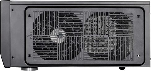 Casafoyer Technology Grandia Series Aluminum HTPC Computer Case for ATX/SSI-CEB - Black (GD09B) - Pack of 2 in Kuwait
