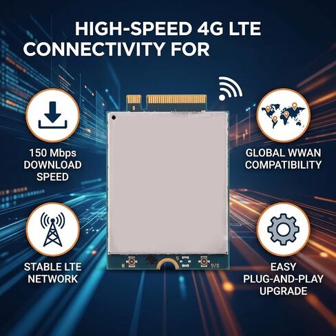 banapoy 4G LTE WWAN Card M.2 150Mbps Module for Laptops in Kuwait