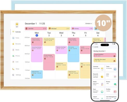 Dragon Touch 14 inch Digital Calendar Digital Picture Frame in Kuwait