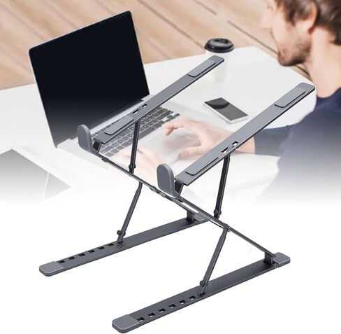 Laptop Stand Non Slip Ventilated Holder for Desktop in Kuwait