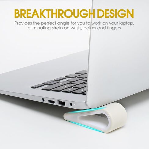 2pcs Adjustable Laptop Stand Heightening Support Plastic Desktop White in Kuwait