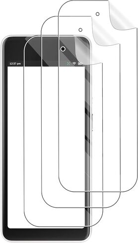 Screen Protector for Square Handheld POS Terminal, Soft HD Film, Anti-Scratch Anti-Fingerprint Touch Sensitive Screen Protector, Bubble-Free Installation, 3 Pack in Kuwait