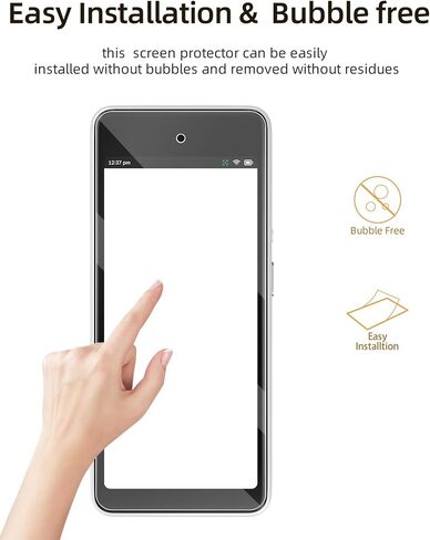 Screen Protector for Square Handheld POS Terminal, Soft HD Film, Anti-Scratch Anti-Fingerprint Touch Sensitive Screen Protector, Bubble-Free Installation, 3 Pack in Kuwait