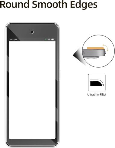 Screen Protector for Square Handheld POS Terminal, Soft HD Film, Anti-Scratch Anti-Fingerprint Touch Sensitive Screen Protector, Bubble-Free Installation, 3 Pack in Kuwait