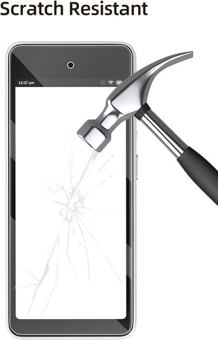 Screen Protector for Square Handheld POS Terminal, Soft HD Film, Anti-Scratch Anti-Fingerprint Touch Sensitive Screen Protector, Bubble-Free Installation, 3 Pack in Kuwait