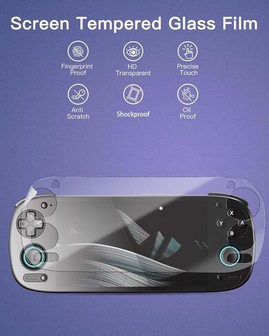 4 pack Screen Protector for Retroid Pocket 5 Handheld Game Console, Clear, Flex Film, Case Friendly,for Retroid Pocket 5,HD Clarity in Kuwait