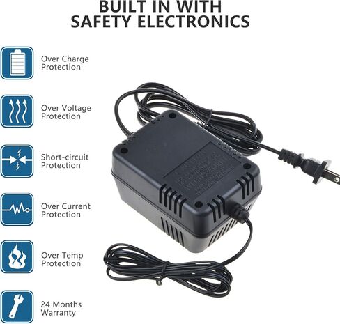 21V 1A AC Adapter Replacement for Back 2 Life B2L GPU482101000WA00 MKA-482101000 A48S2101000R GPU48210100WA00 HKA21-1000 BL2002 B2LA DG120100D DG1201000 BACK2LIFE B 2 L BL Massager in Kuwait