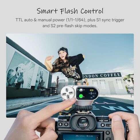 VILTROX Vintage Z1 Pro-S Mini TTL Flash Speedlite, GN12 24Ws HSS 1/8000s 6000±200k Retro On-Camera Flash Light with S1/S2 Optical Trigger, 1s Recycle, 7 Levels, Compatible with Sony Cameras in Kuwait