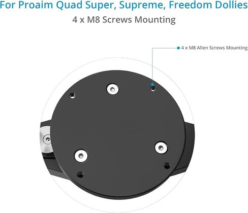 Proaim Turnstile Mount for Quad Super, Supreme and Freedom Dollies in Kuwait