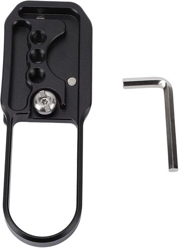 Camera Storage Case Plate for X Half Camera Lightweight Tripod Base Plate with 1/4 Inch Screw, Effective Protection for Outdoor Photography in Kuwait