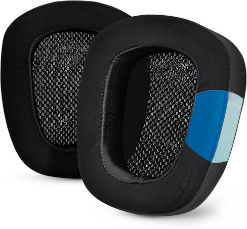 Hybrid Earpads for Logitech G933 G35 G930 G933S G935 G633 G633S G635 G533 G430 Headsets, & More. Cooling Gel Gaming Cushions with Super Soft Fabric & Thick Memory Foam, Additional Comfort By Brainwavz in Kuwait