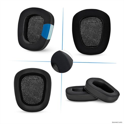 Hybrid Earpads for Logitech G933 G35 G930 G933S G935 G633 G633S G635 G533 G430 Headsets, & More. Cooling Gel Gaming Cushions with Super Soft Fabric & Thick Memory Foam, Additional Comfort By Brainwavz in Kuwait