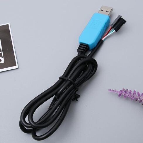 Homoyoyo USB to TTL Serial Communication Cable Console Program Cable Black in Kuwait