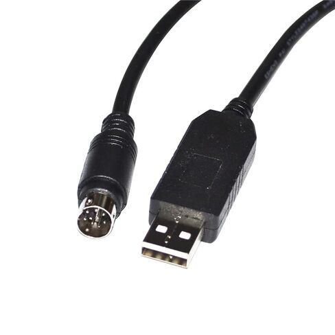 13PCS FT232RL USB to MINI DIN 8 PIN MD8 Male Adapter RS232 Serial Communication Cable for SEQUENCER Host Port to PC in Kuwait