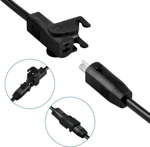 New 6FT 2-Prong Extension Power Cord Cable Lead Compatible with Okin Refined-R Mod JLDQ-11 24V 50W Motor Lift in Kuwait