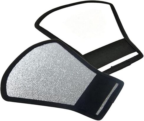 2pcs Universal Flash Diffuser Reflector Board for Speedlight Cameras in Kuwait