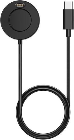 E ECSEM Compatible for Garmin Forerunner 70/ Forerunner 170 170 Music Watch Charger, 3.3FT Replacement USB-C Fast Charging Dock Stand in Kuwait