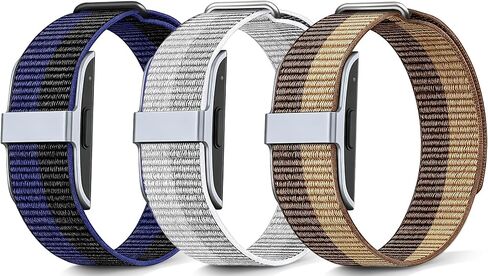 Compatible with Hume Band 1.0 Replacement Strap Nylon Fitness Band Loop Wristband Soft Breathable Adjustable Trackers Bands for Hume Health Band Replacement Straps 1.0 for Women Men Workouts Sleeping Daily in Kuwait