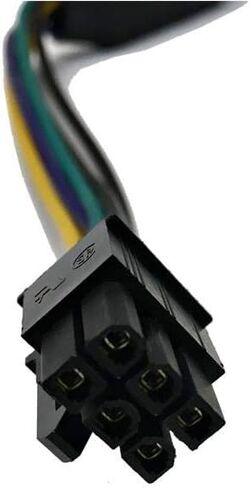 AYA ATX Main 24-Pin to 6-Pin PCI-E PSU Power Adapter Cable 18AWG for HP Elite 8100 8200 8300 in Kuwait