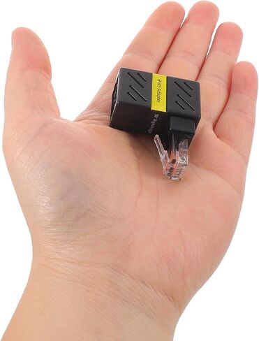 NUOBESTY Rj45 Ethernet Adapter 360 Rotatable 90 Degree Right Angle in Kuwait