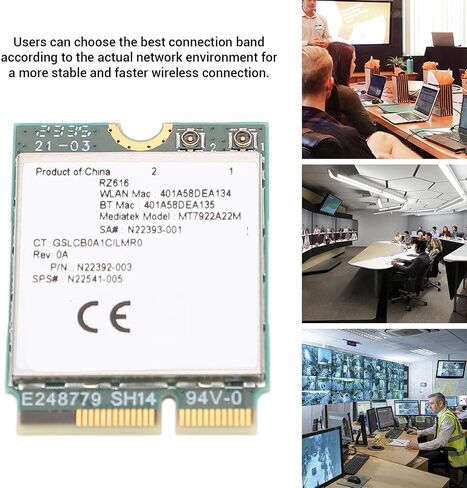 Estink M.2 WiFi 6E Wireless Card Adapter 5374Mbps Band in Kuwait