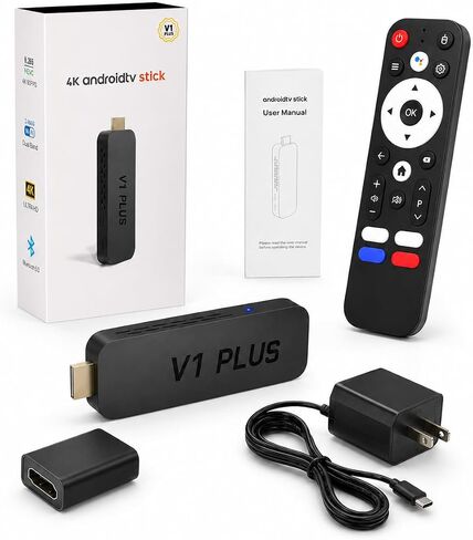 V1 Plus Portable Unit with Power Cord and User Guide, Compact Device, 2GB RAM 32GB ROM in Kuwait