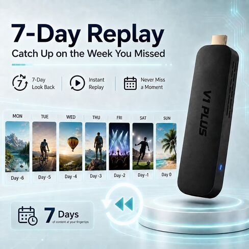 V1 Plus Portable Unit with Power Cord and User Guide, Compact Device, 2GB RAM 32GB ROM in Kuwait