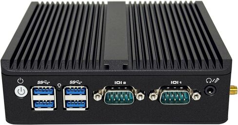 Fanless Industrial Mini PC N100/N150 8GB DDR4 RAM 256GB NVMe SSD in Kuwait