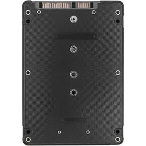 M.2 NGFF (SATA) to SATA III Adapter Card - Premium MCA556 Aluminum Enclosure for 2280 SSDs, Easy Installation, High-Speed 6Gbps Transfer in Kuwait