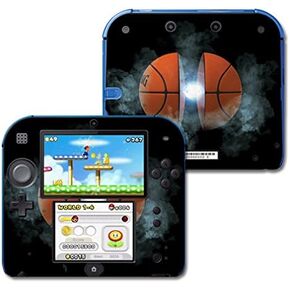 MightySkins Skin Compatible with Nintendo 2DS - Basketball Orb | Protective, Durable, and Unique Vinyl Decal wrap Cover | Easy to Apply, Remove, and Change Styles | Made in The USA in Kuwait