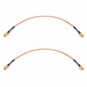 3ft SMA Male to SMA Male Cable 2PCS, RG316 SMA Extension Cable 50 ohm for Router, Test Equipment, Signal Enhancer, Wireless Adapter,WiFi Antenna Applications in Saudi Arabia