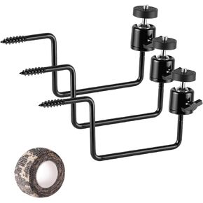 Mossy Oak 3-Pack 360-Degree Rotating Trail Camera Mount, 1/4"-20 Thread in Kuwait