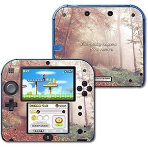 MightySkins Skin Compatible with Nintendo 2DS - Happens for A Reason | Protective, Durable, and Unique Vinyl Decal wrap Cover | Easy to Apply, Remove, and Change Styles | Made in The USA in Kuwait